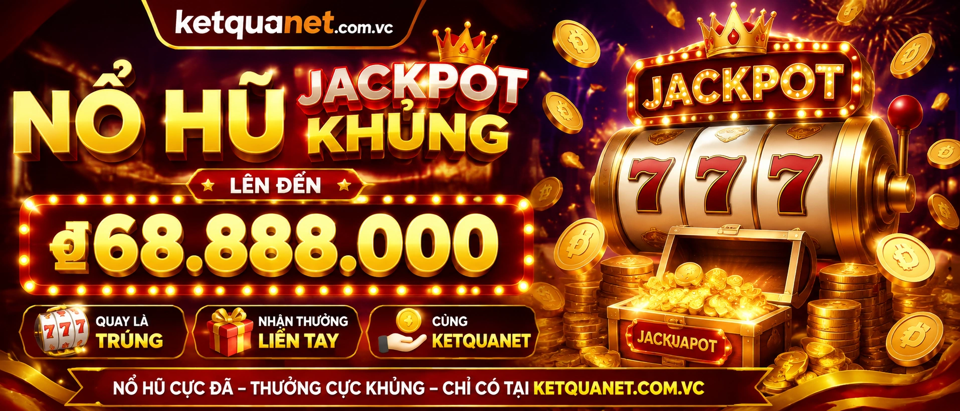 Giao diện trang chủ Nổ Hũ KetquaNet trên mobile