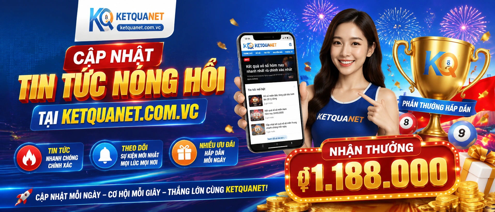 Tin tức khuyến mãi và cập nhật mới tại ketquanet.com.vc